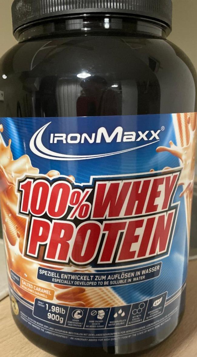 Фото - Протеїн сироватковий 100% Whey Protein в формі порошку IronMaxx
