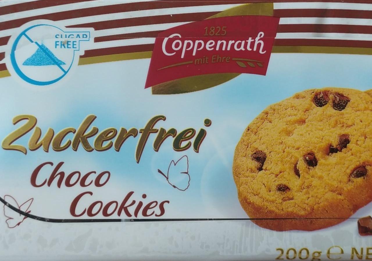 Фото - Печиво пісочне з шоколадними шматочками та лісовими горіхами без цукру Coppenrath