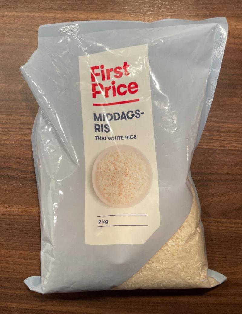 Фото - Рис довгозернистий Thai White Rice First Price