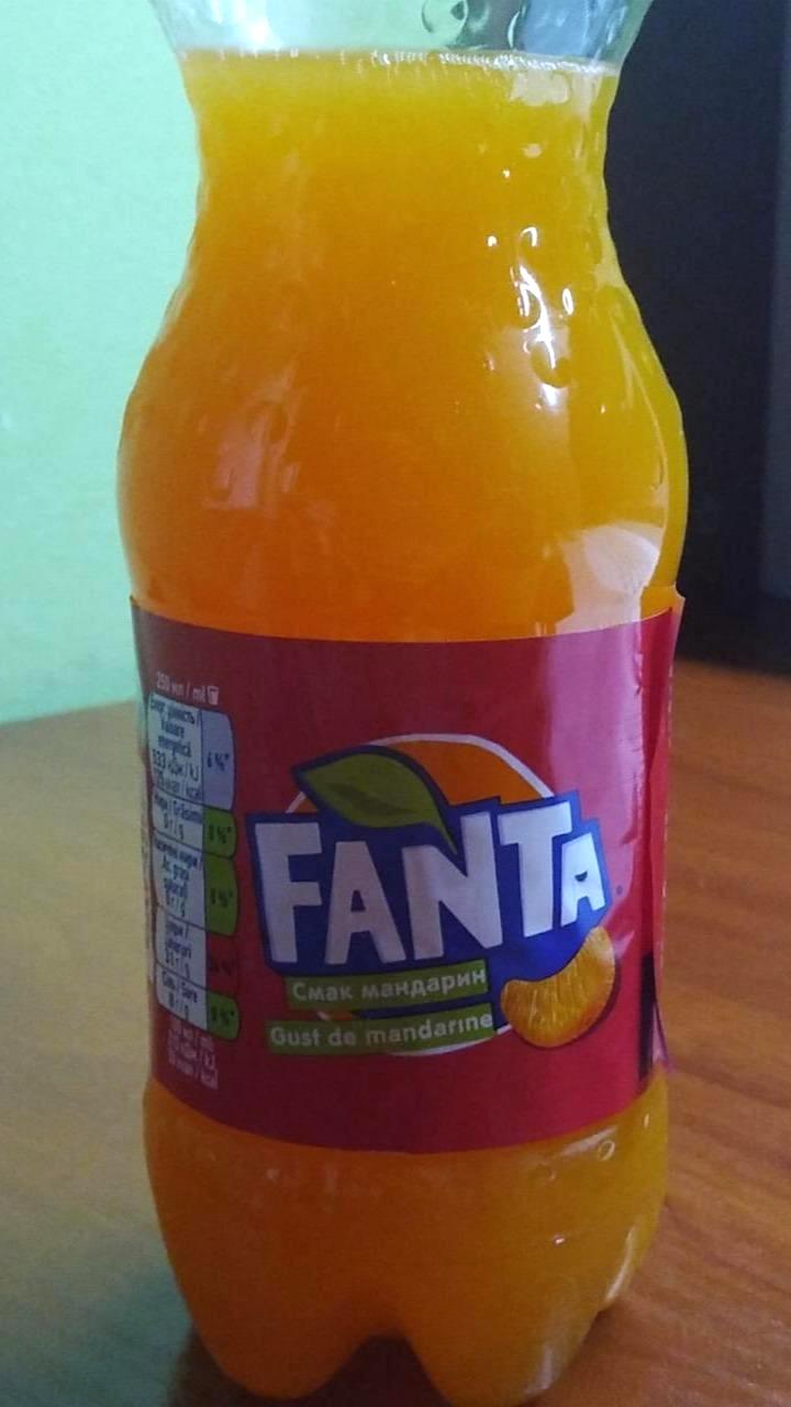 Фото - Напій безалкогольний зі смаком мандарину Фанта Fanta