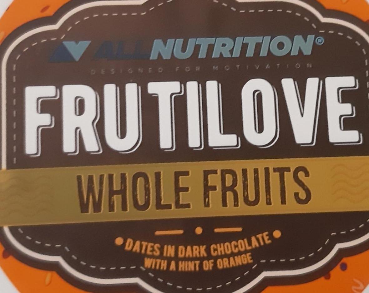 Фото - Цілі фрукти Frutilove в чорному шоколаді Allnutrition