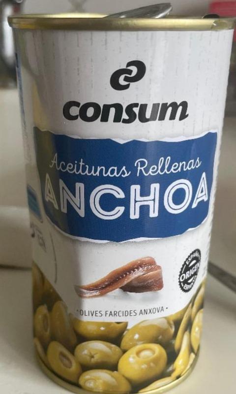Фото - Оливки з анчоусами Anchoa Consum