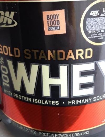 Фото - Протеїн Whey Gold Standart Optimum Nutrition