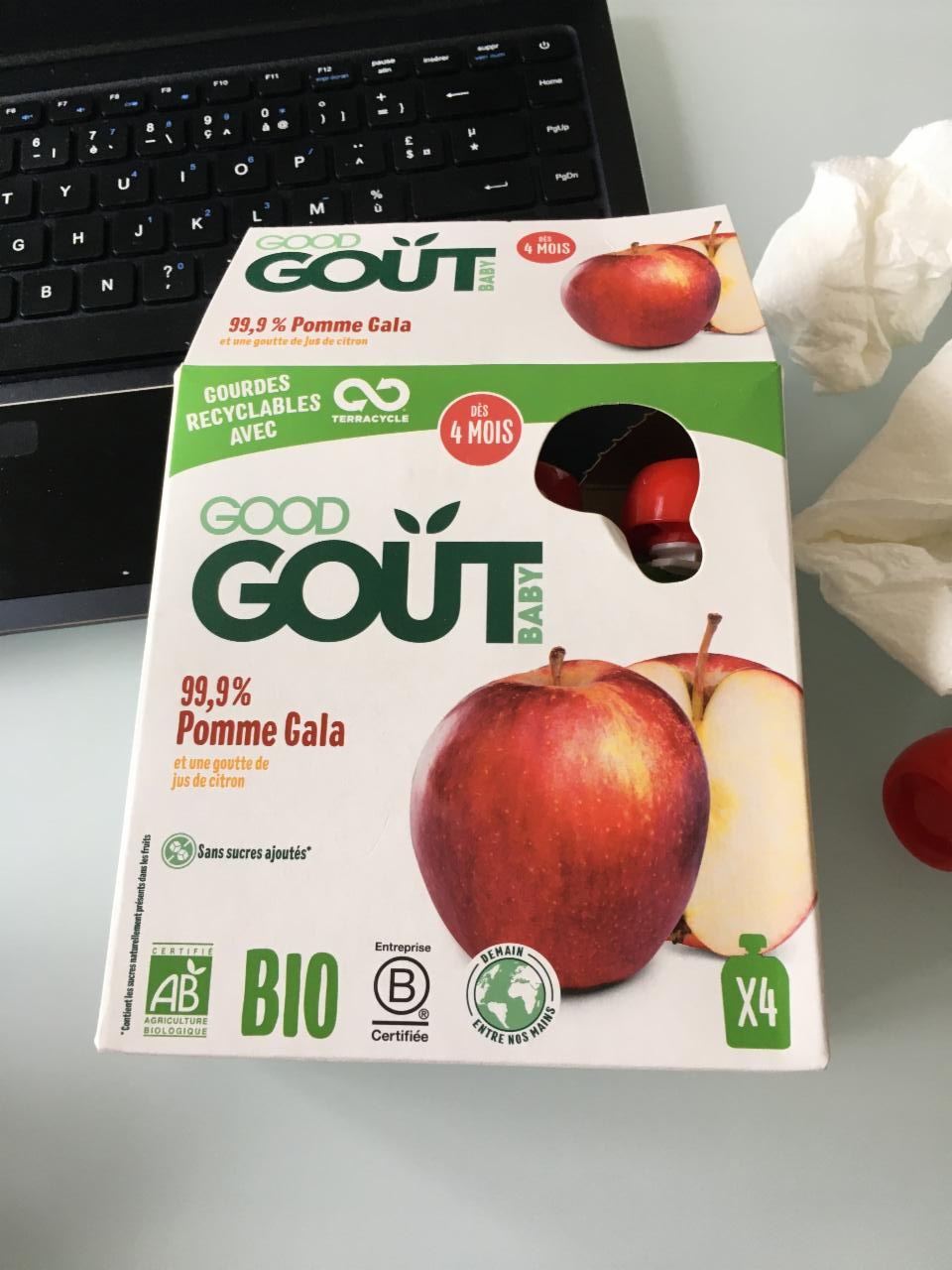 Фото - Пюре яблучне без цукру Good Gout Baby