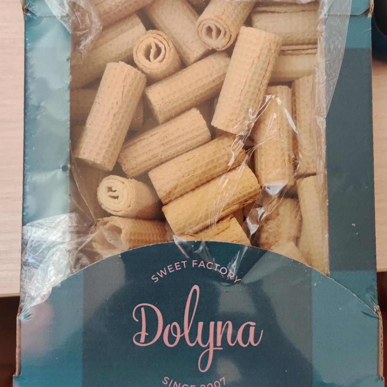 Фото - Рулети вафельні з ароматом ванілі Dolyna