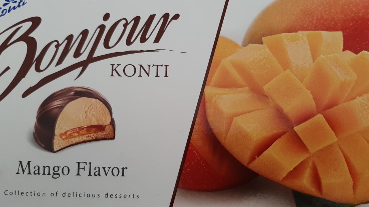 Фото - Десерт цукерки зі смаком манго Бонжур Bonjour