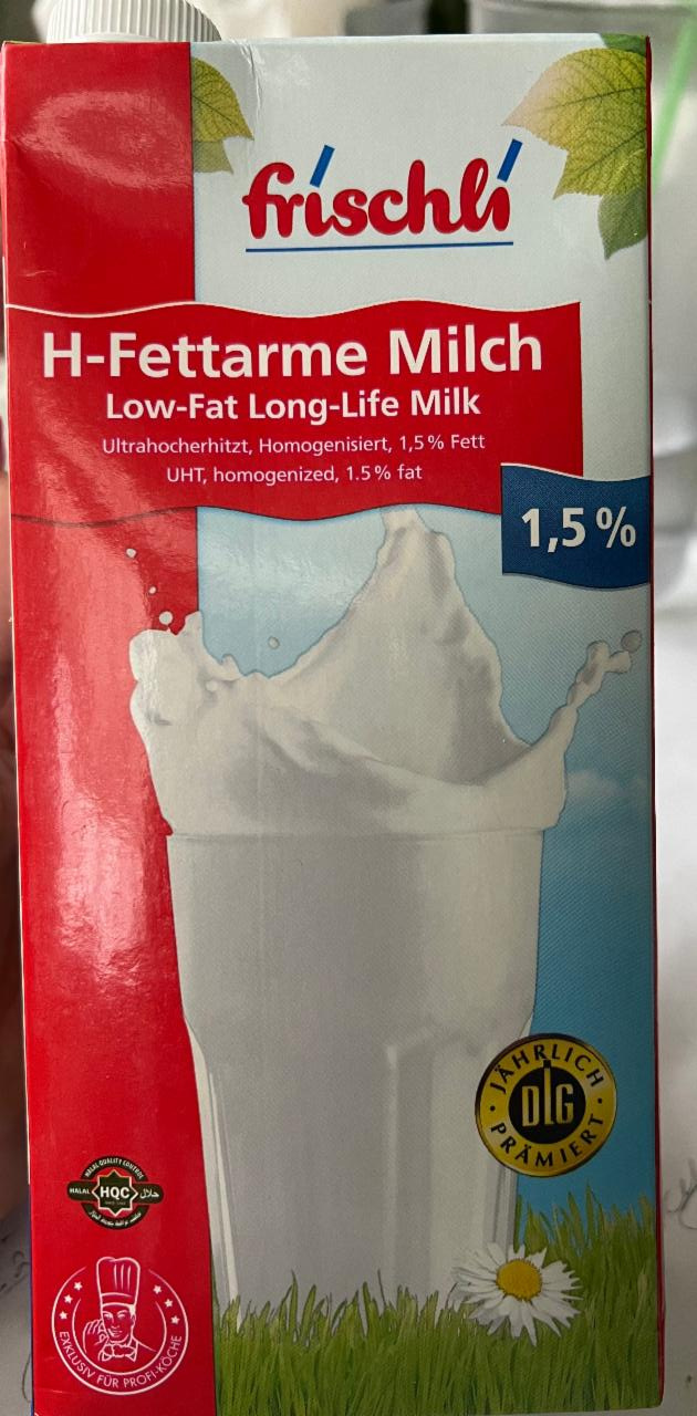 Фото - Молоко 1.5% H-Fettarme Milch Frischli