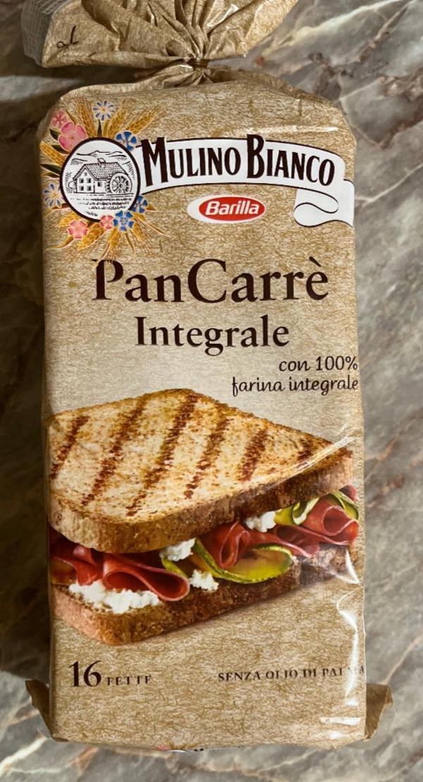 Фото - Хліб цільнозерновий Pan Carre Integrale Mulino Bianco Barilla