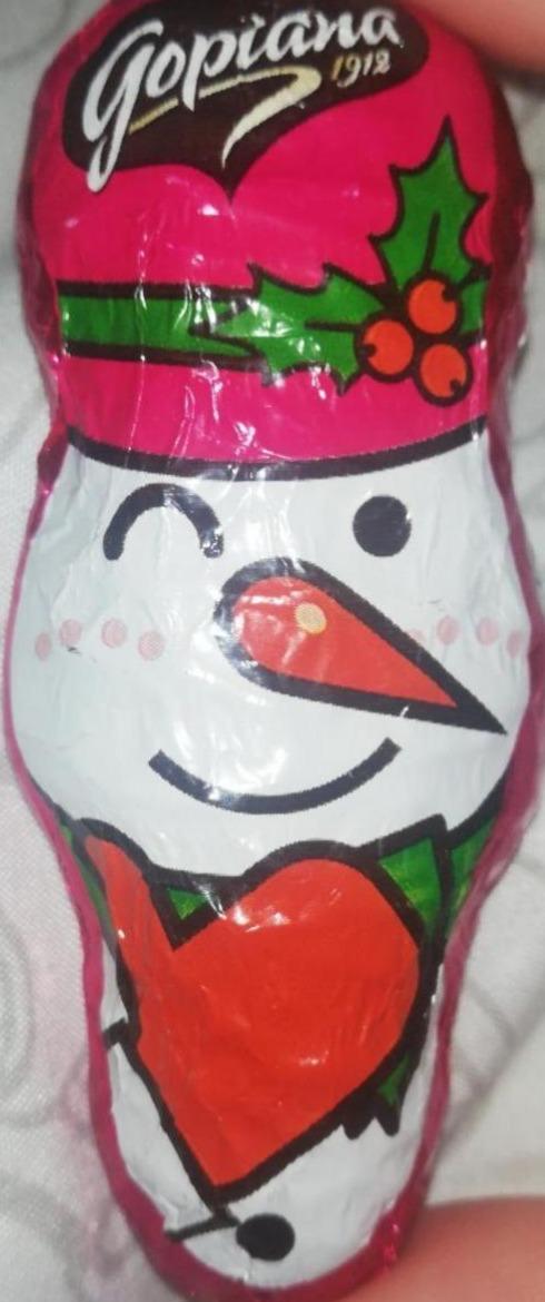 Фото - Фігурка зайця зі смаком карамелі в шоколаді Goplana
