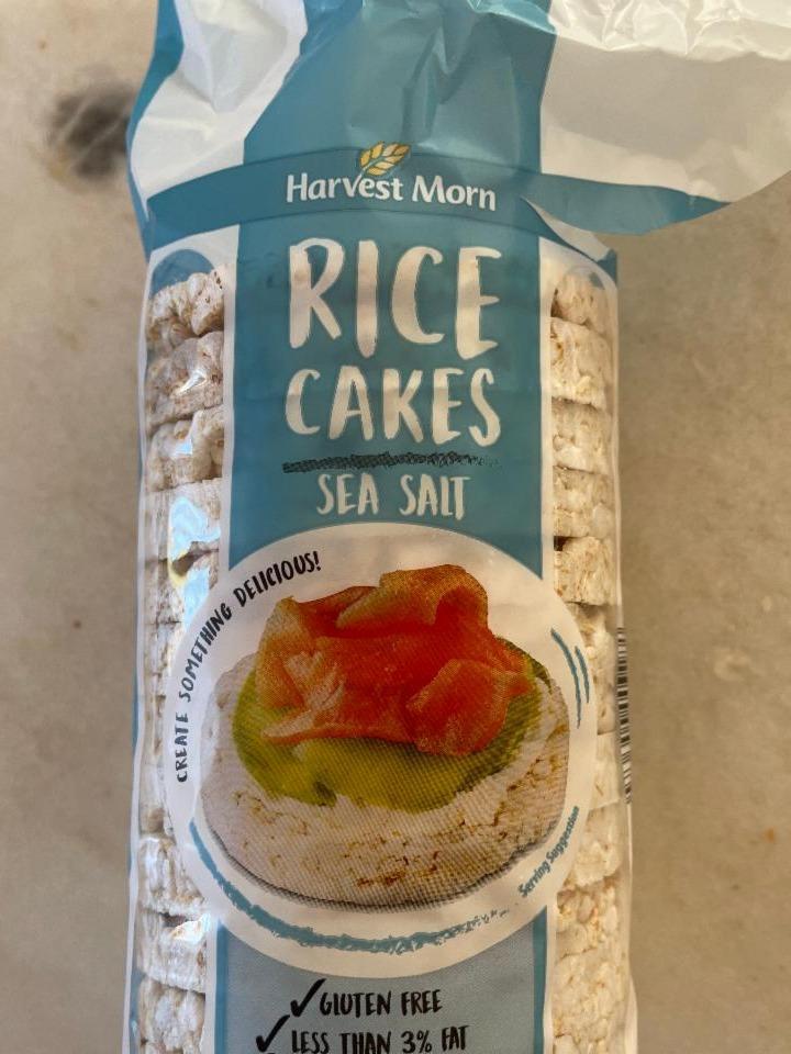 Фото - Хлібці з морською сіллю Rice Cakes Sea Salt Harvest Morn