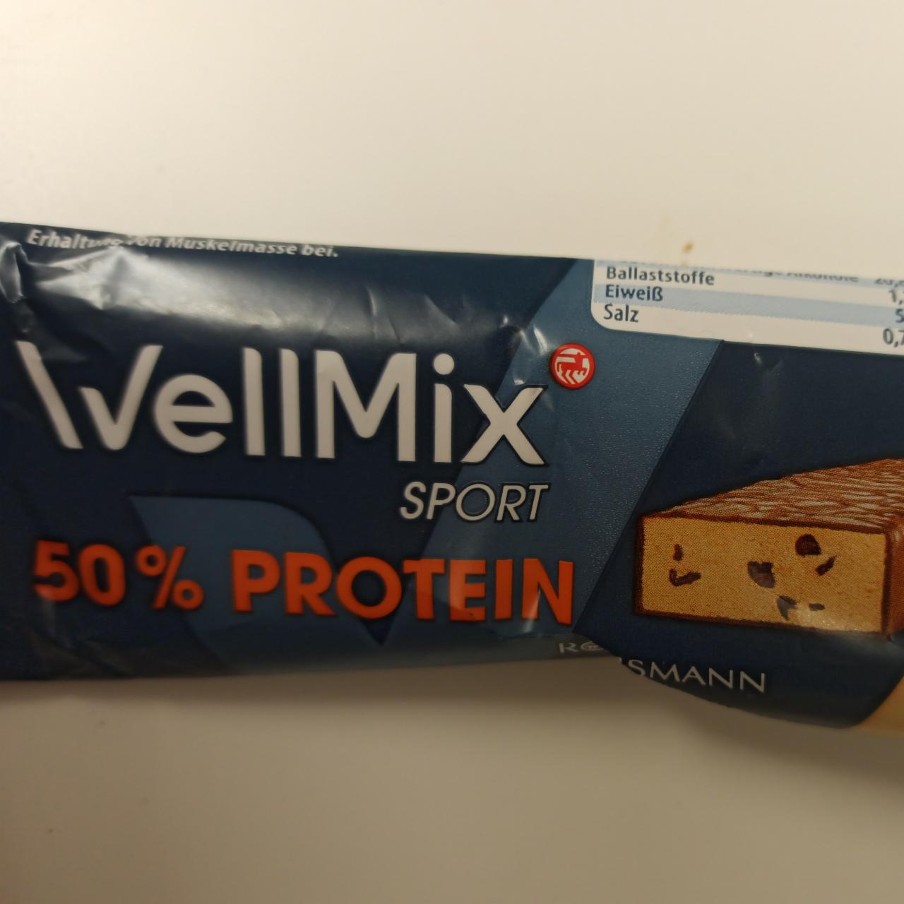Фото - Протеїновий батончик 50% зі смаком печива Wellmix