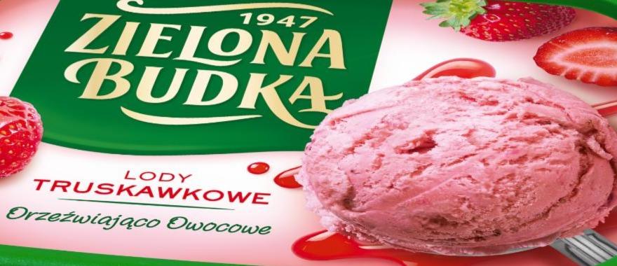 Фото - Морозиво зі смаком полуниці Ice Cream Zielona Budka