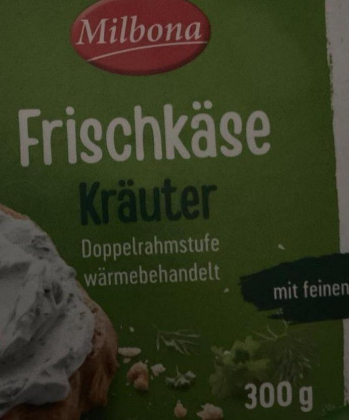 Фото - Сир вершковий з травами Frischkäse Kräuter Milbona