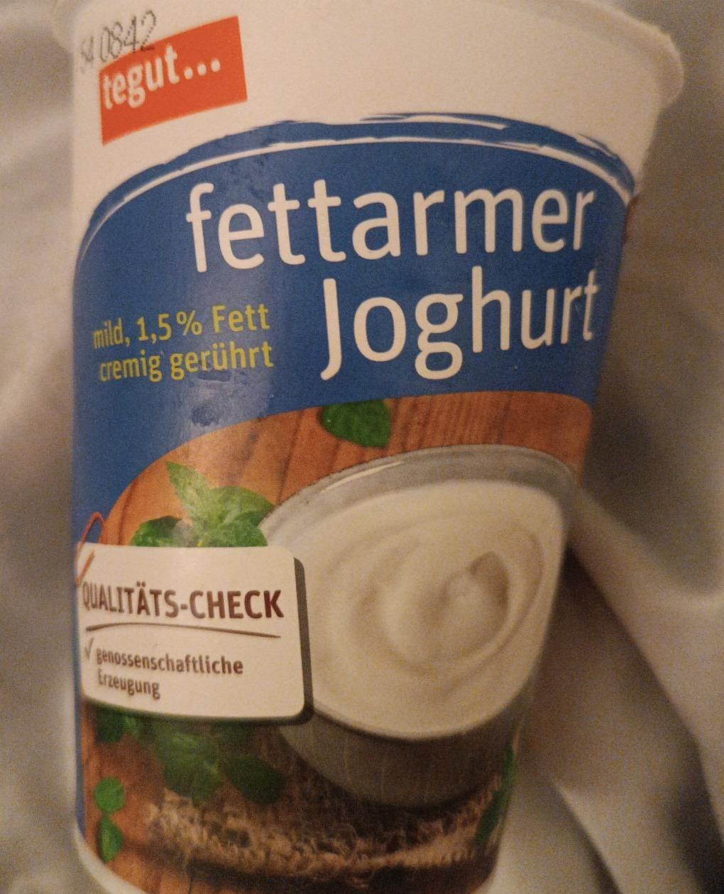 Фото - Йогурт 1.5% Fettarmer Joghurt Tegut