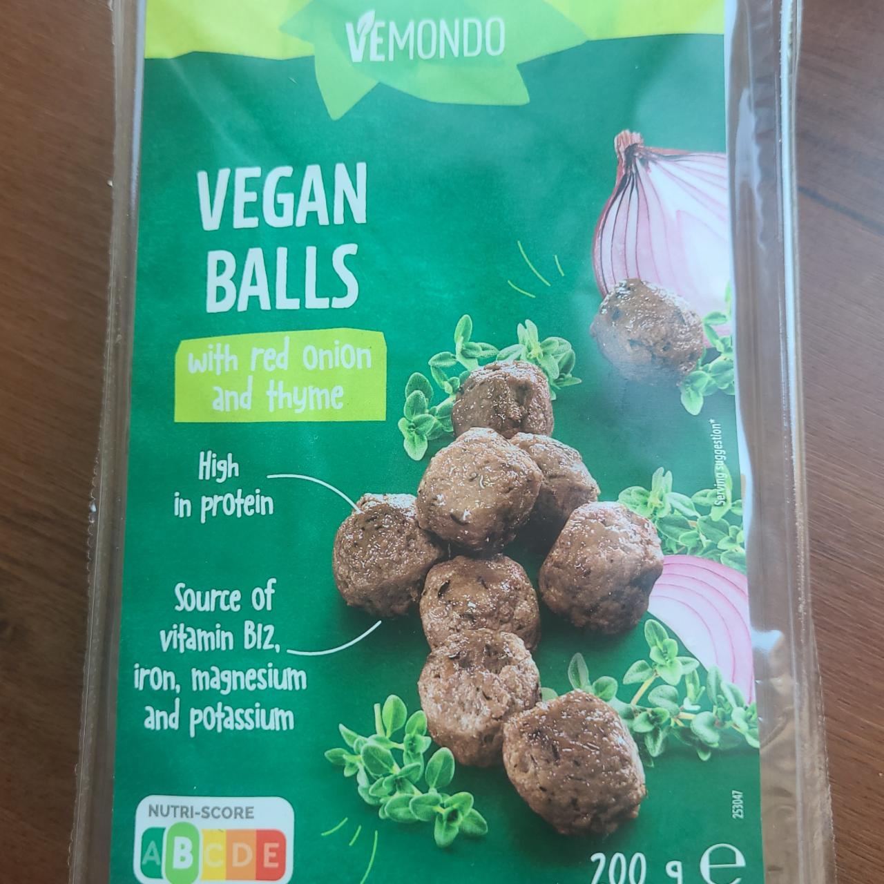 Фото - Кульки веганські Vegan Balls Vemondo