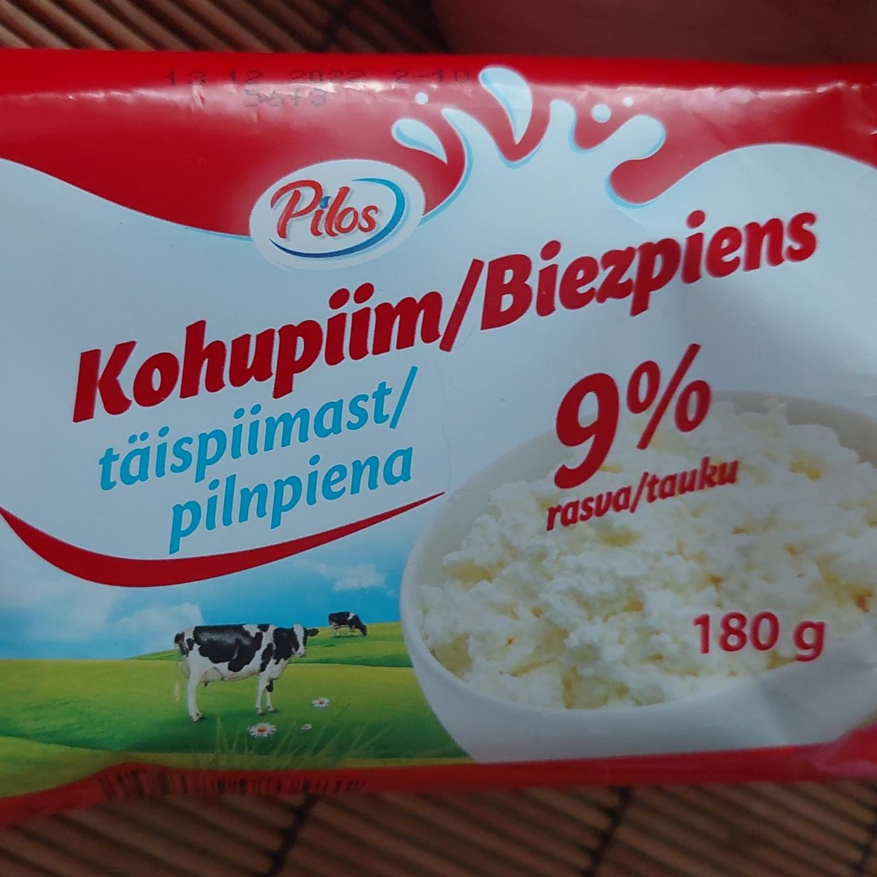 Фото - Сир кисломолочний 9% Pilos