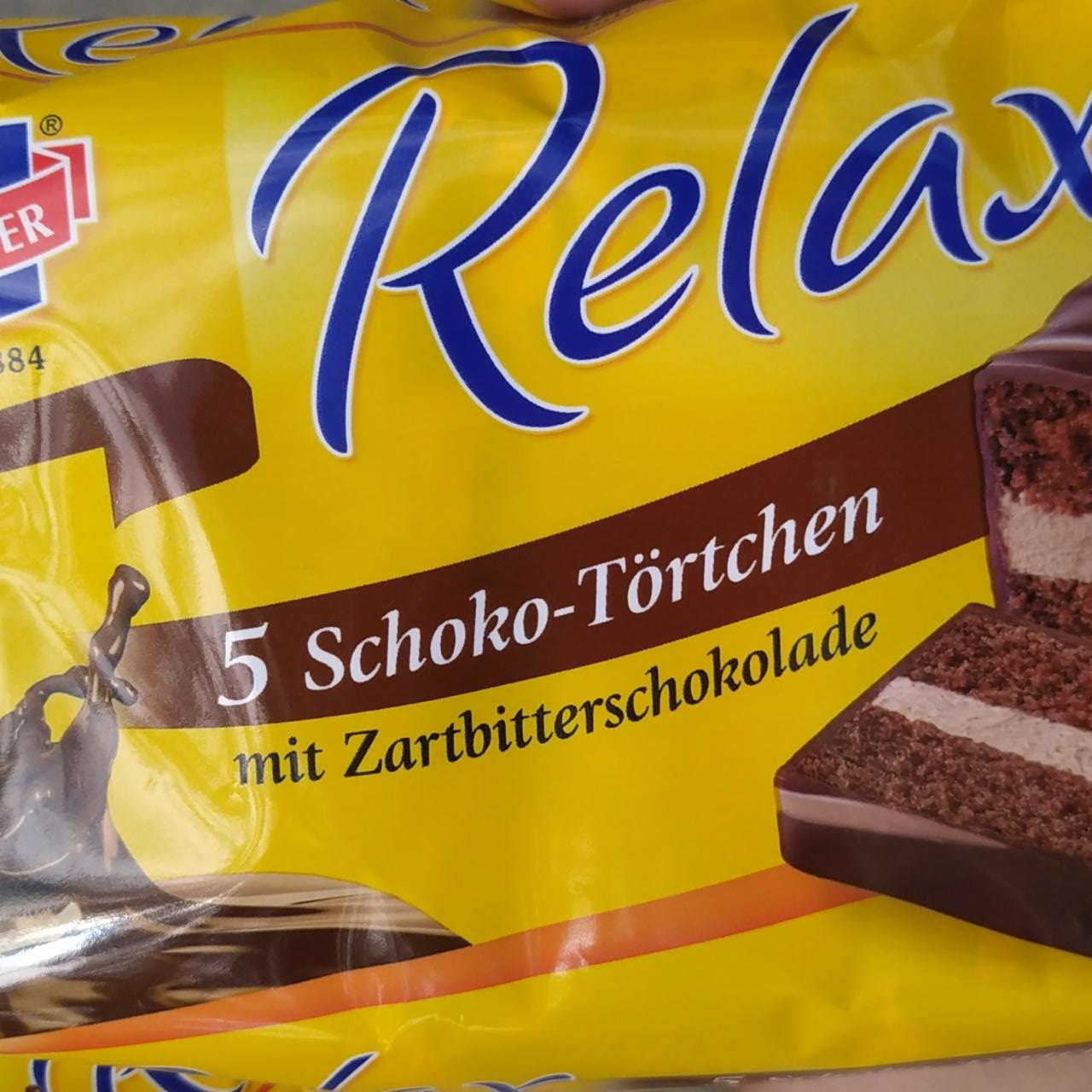 Фото - Relax 5 Schoko In Zartbitter Schokolade Kuchenmeister