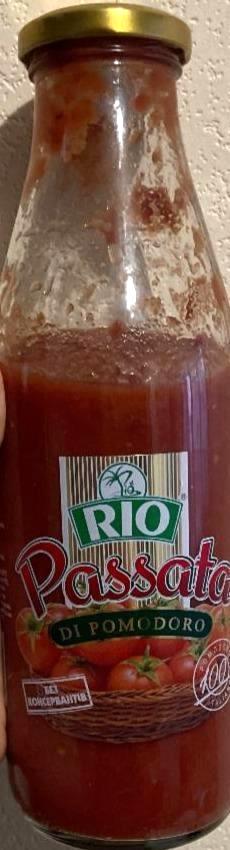 Фото - Томати консервовані подрібнені у власному соку Rio