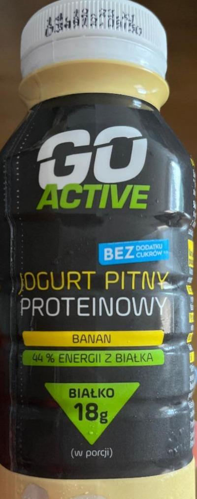 Фото - Йогурт питний протеіновий Banan Go Active