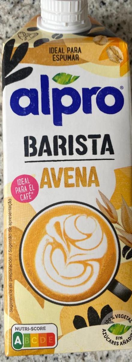 Фото - Bebida de avena Barista especial para café brik Alpro