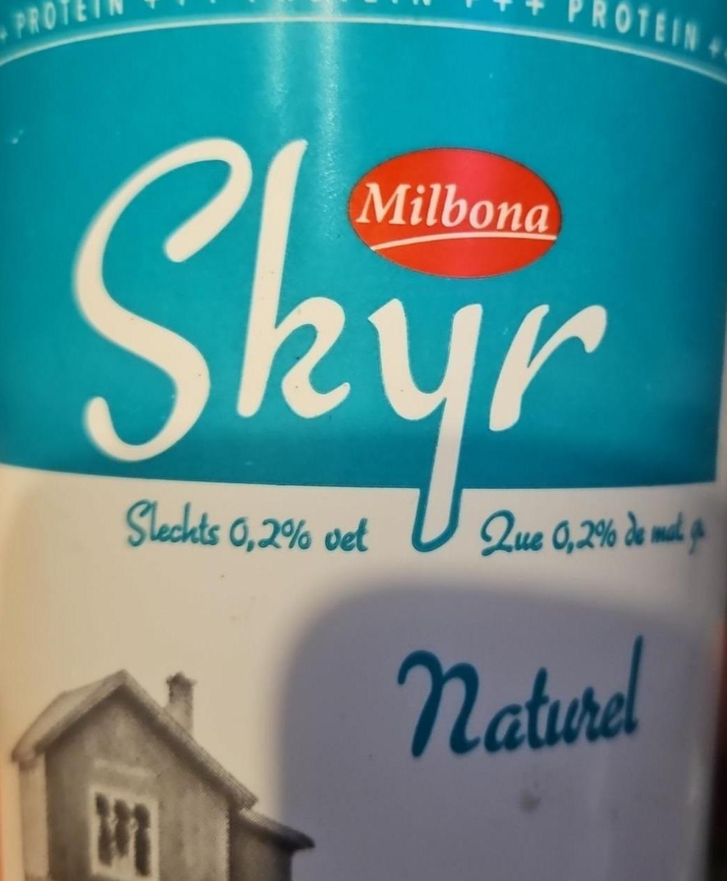 Фото - Йогурт 0.2% Skyr Naturel Milbona
