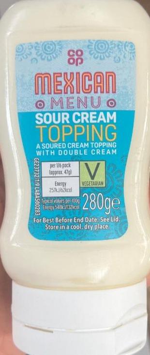Фото - Sour cream topping Coop