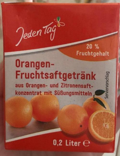 Фото - Сік апельсиновий Orangen Fruchtsaftgetränk Jeden Tag