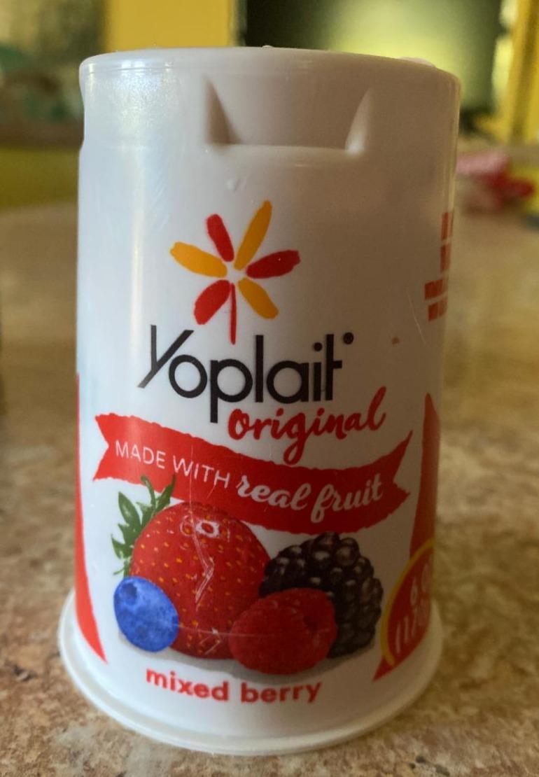 Фото - Йогурт ягідний Real Fruit Original Yoplait