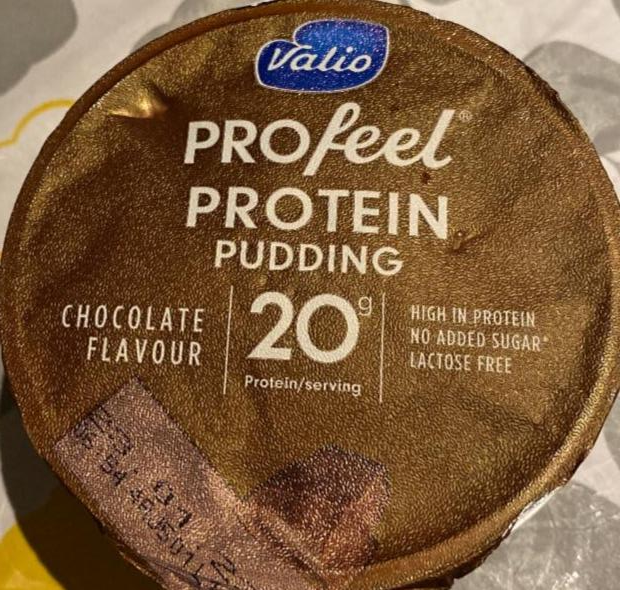 Фото - Протеїновий пудинг Profeel зі смаком шоколаду Valio