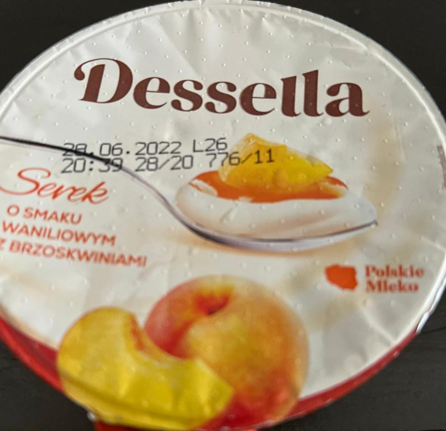 Фото - Сирок з ароматом ванілі та персиками Dessella