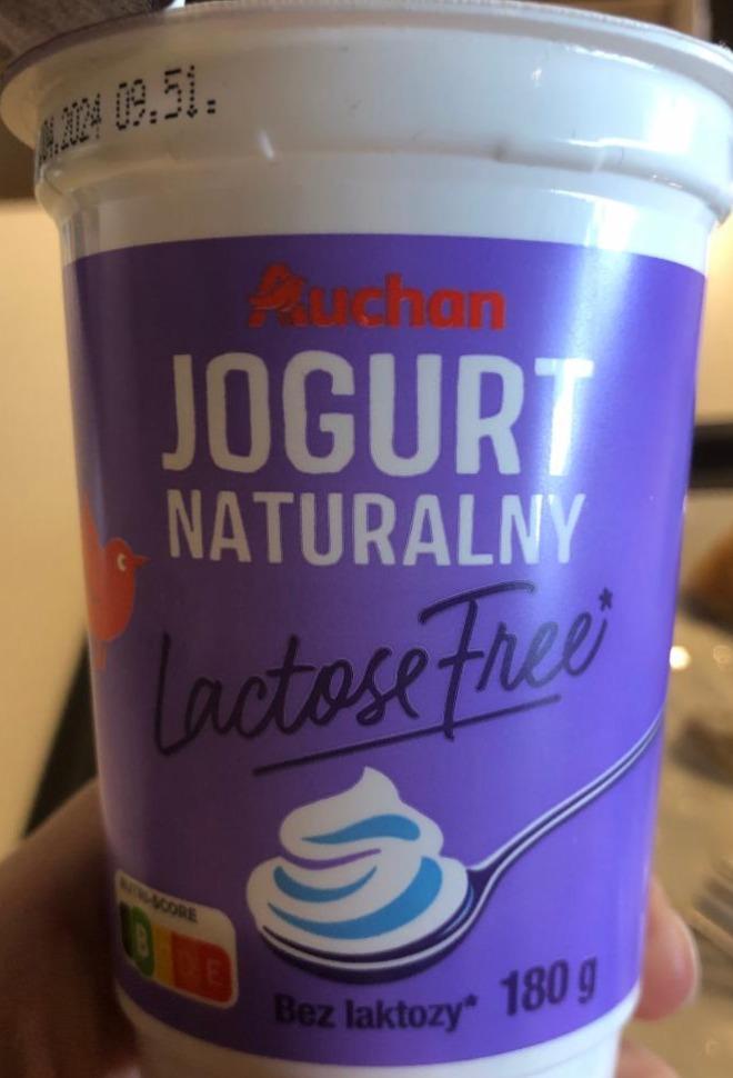 Фото - Jogurt naturalny bez laktozy Auchan