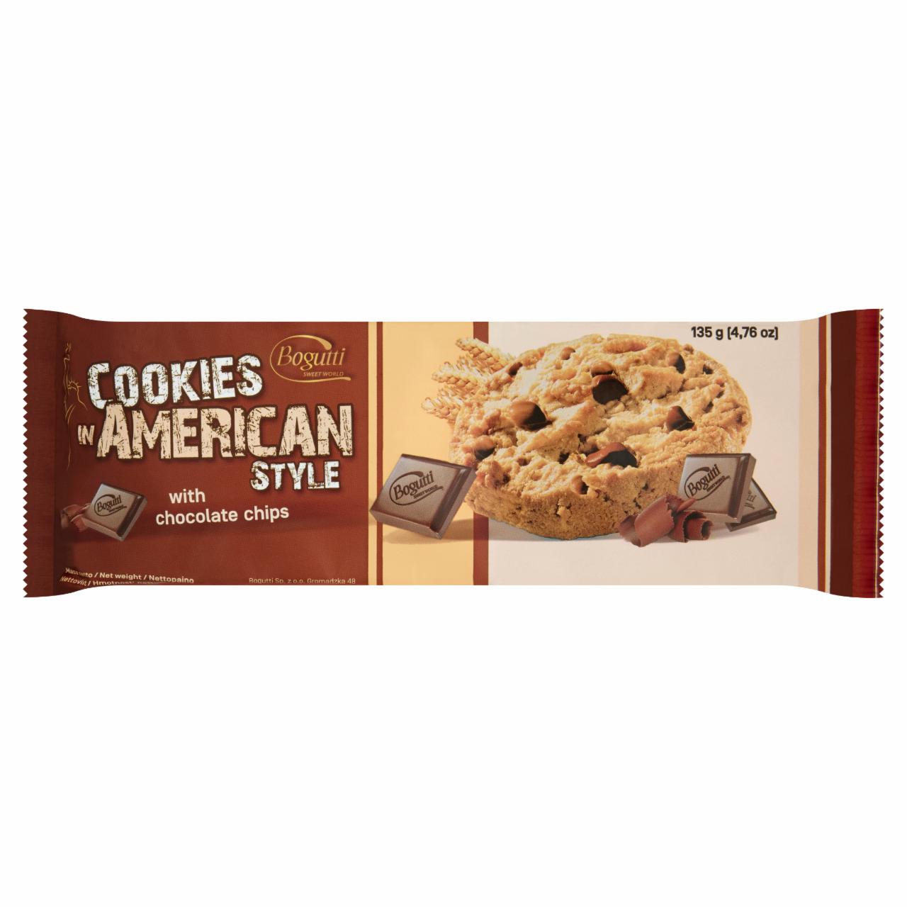Фото - Печиво з крихтою темного та молочного шоколаду American Cookies Bogutti