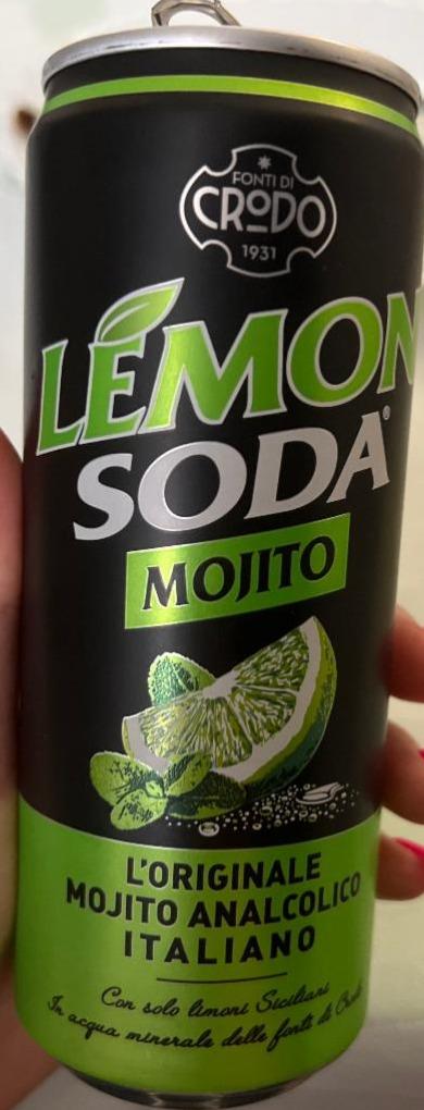 Фото - Напій безалкогольний Lemon Soda Mojito Crodo