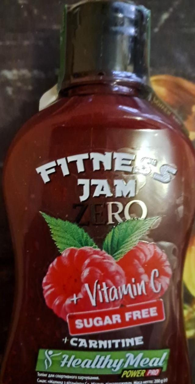 Фото - топінг для спортивного харчування Малина з вітаміном С Fitness Jam