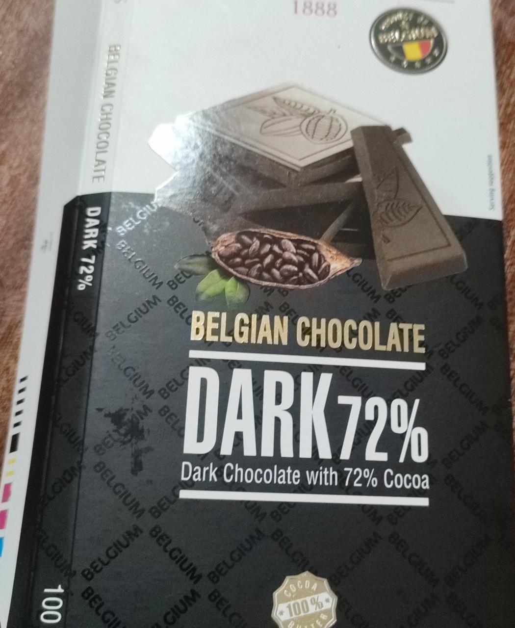 Фото - шоколад Belgijska gorzka czekolada 72% Cornellis