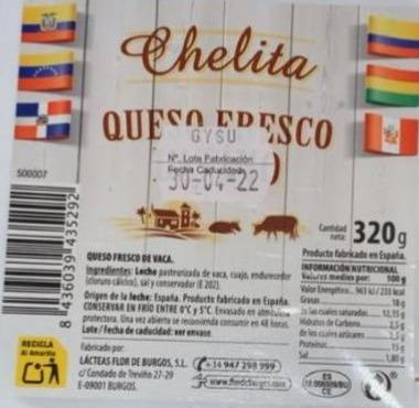Фото - Свіжий сир без глютену Chelita