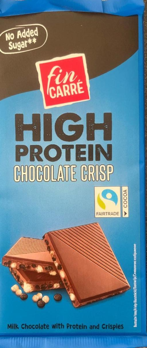 Фото - High protein chocolate crisp Fin Carré