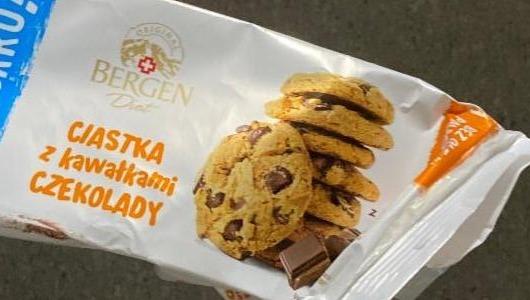 Фото - Печиво зі шматочками шоколаду без цукру Bergen Diet