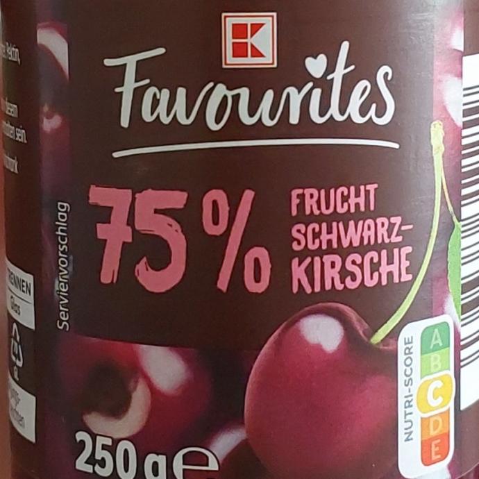 Фото - 75% Frucht Schwarzkirsche K favourites
