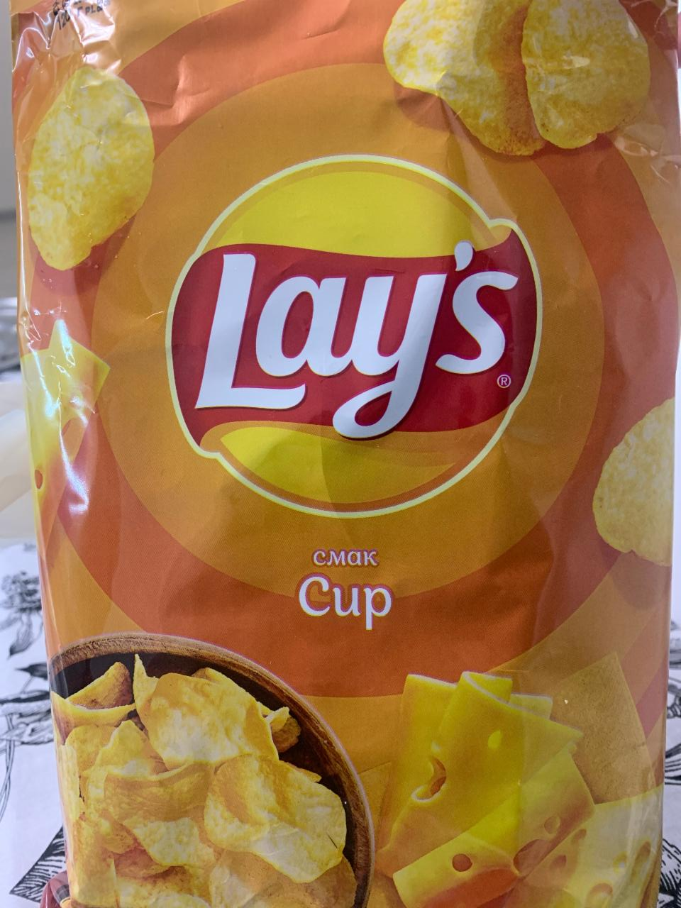 Фото - Чіпси картопляні зі смаком сиру Lay's
