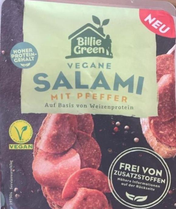 Фото - Веганська салямі з перцем Salami vegan Billie Green