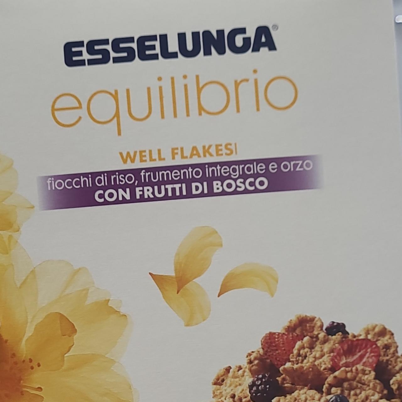 Фото - Пластівці Well Flakes з лісовими ягодами Esselunga