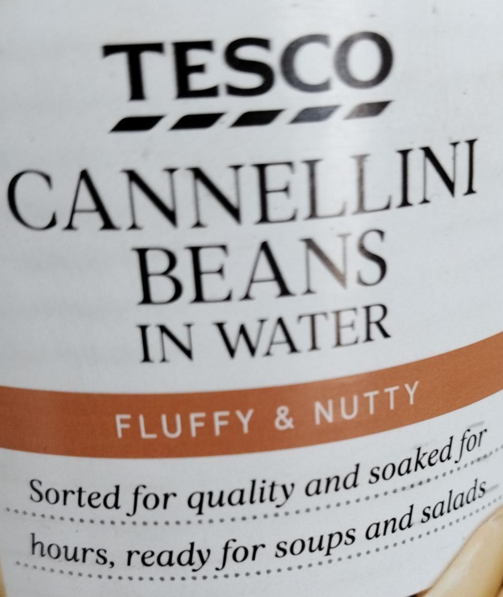 Фото - Cannellini beans in water Tesco