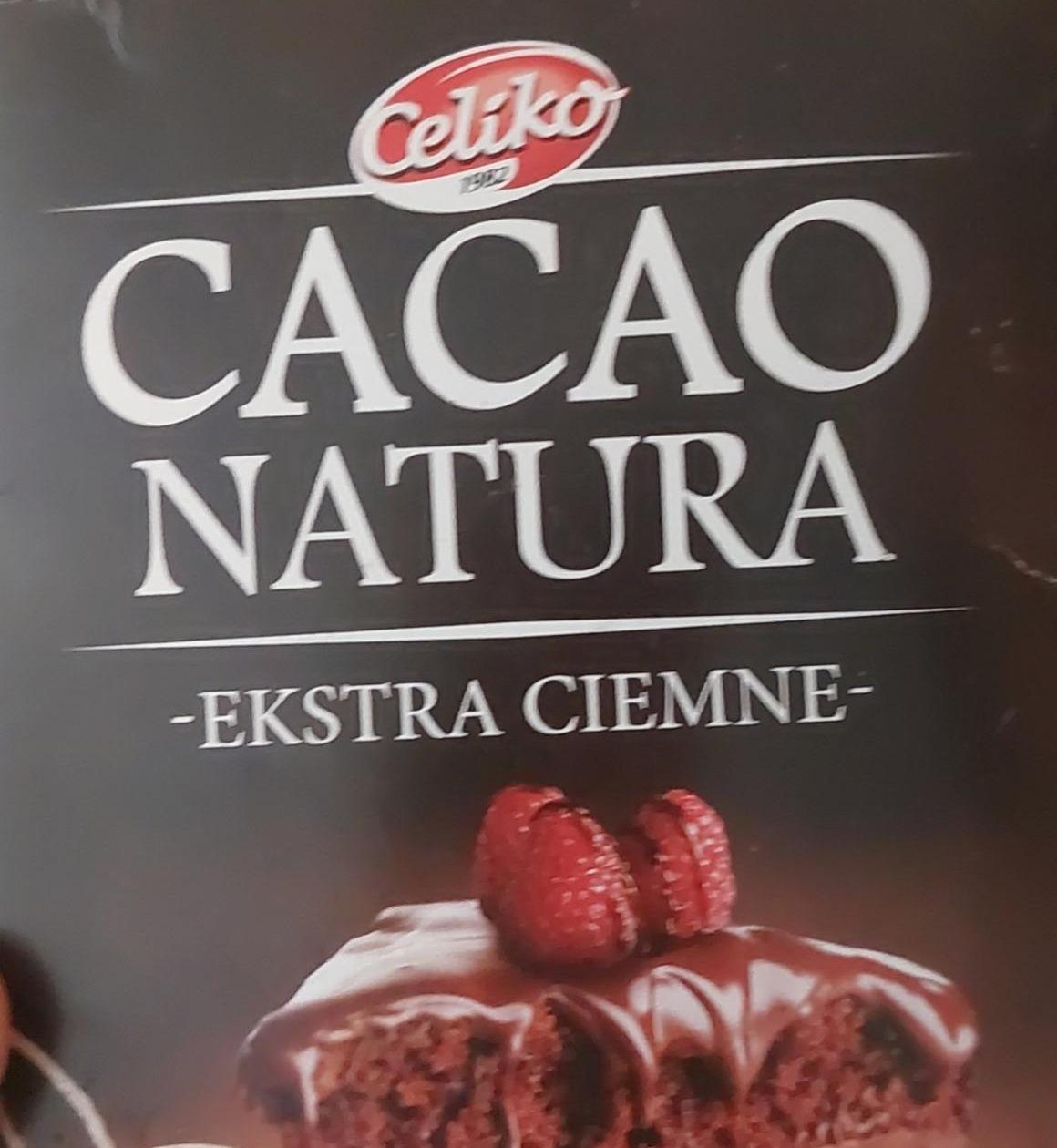 Фото - Cacao natura extra ciemne Celiko