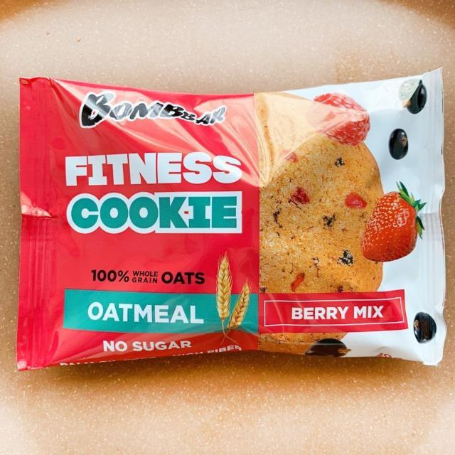 Фото - печиво ягідний мікс cookie berry mix Bombbar