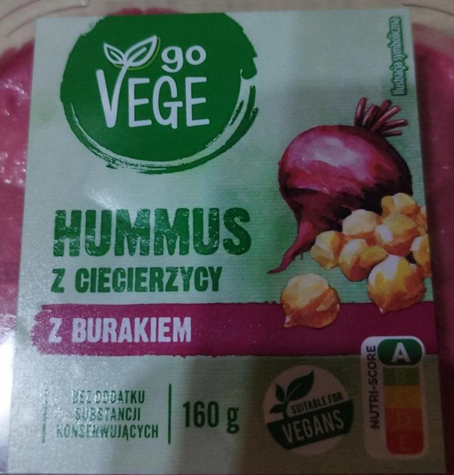 Фото - Hummus z ciecierzycy z burakiem Go Vege
