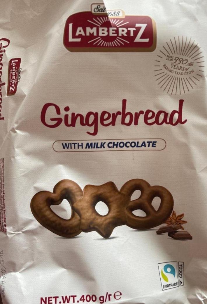 Фото - Gingerbread with milk chocolate Lambertz