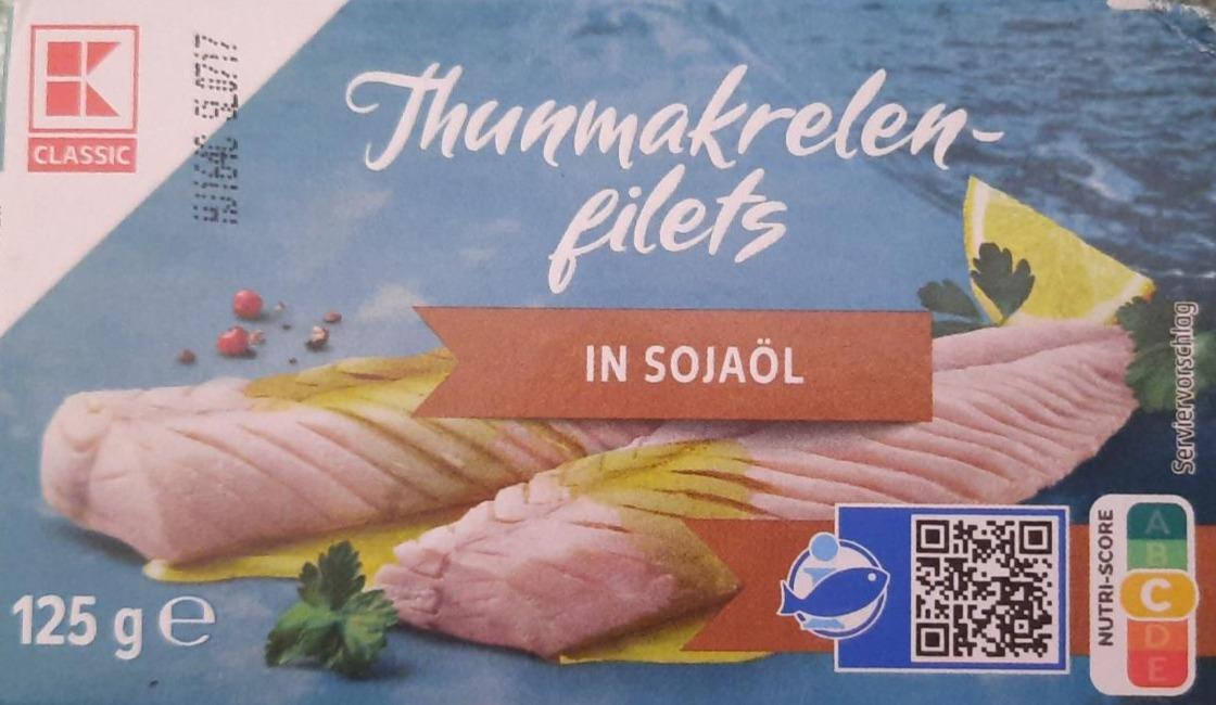 Фото - Thunmakrelen-filets in sojaöl K-Classic