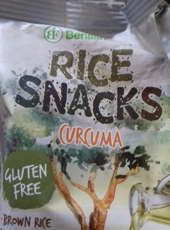 Фото - rice snacks kurkuma Benlian Food