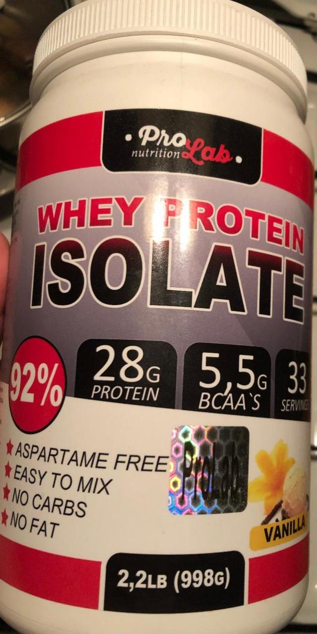 Фото - Протеїн Whey Protein Isolate ProLab Nutrition